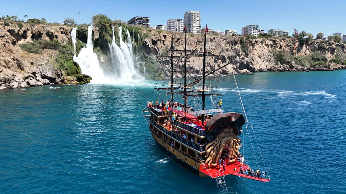Antalya: Lara Pirate Boat Trip with Unlimited Soft Drinks - Price value at about $29: what you’re really paying for