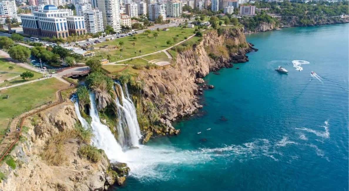 Antalya : Old City Tour w/Cable Car & Waterfalls & Boat Trip - From Hotel Pickup to the Olympos Cable Car Views