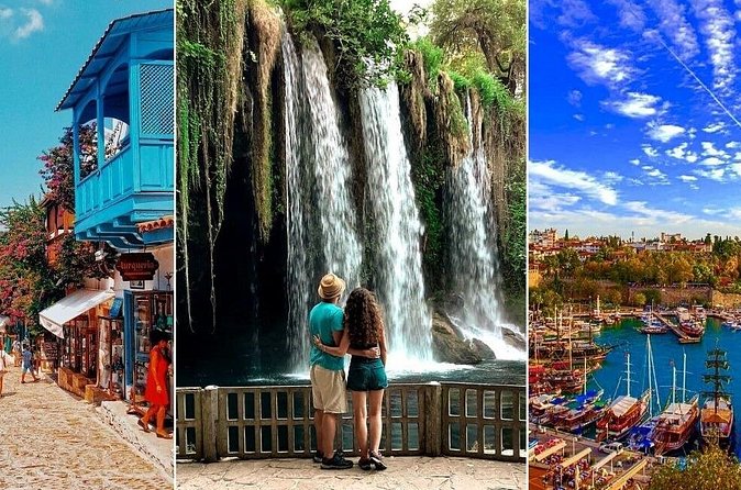 Antalya : Old City Tour w/Olympos Cable Car & Waterfalls & Boat - Lower Düden Waterfalls: The Boat Ride Portion You’ll Remember