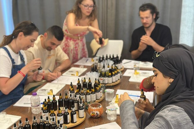 Antalya Old Town : Perfume Workshop with 90+ Essences - What you’ll do: building your own 50ml signature fragrance