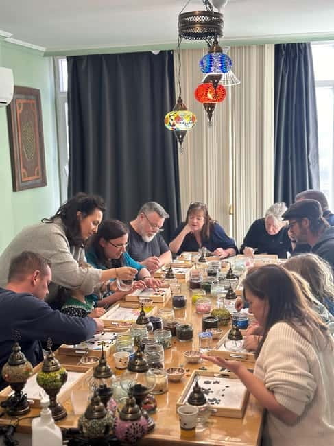 Antalya Old Town: Traditional Mosaic Lamp or Candle Workshop - Finding the meeting point near Serra Pharmacy and Katılım Evim
