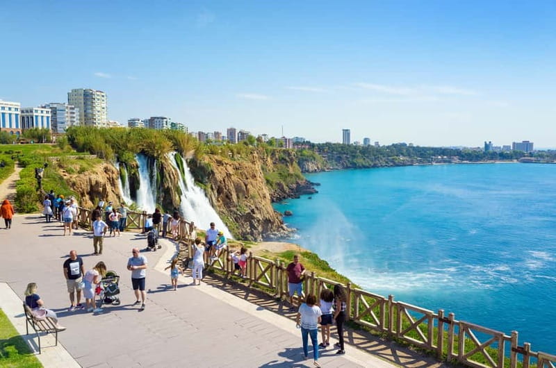 Antalya: Old Town with Aquarium or Cable Car & Waterfalls - Boat trip from Antalya Marina: optional water views that can be relaxing