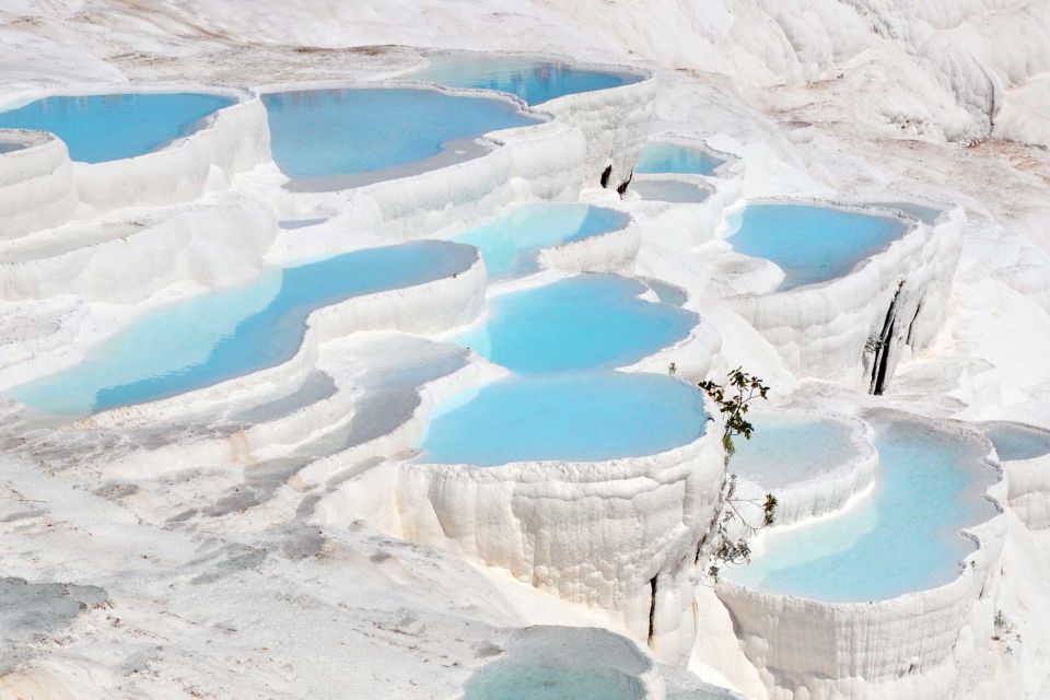 Antalya: Pamukkale Hot Springs & Hierapolis Small Group Tour - Pamukkale Hot Springs: foot baths and optional swimming