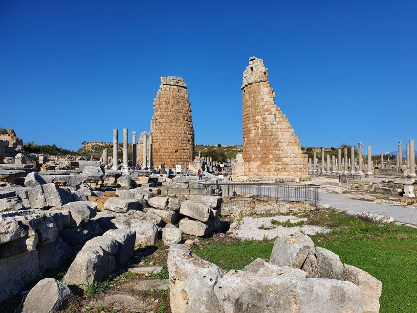 Antalya: Perge, Aspendos & City of Side Day Trip with Lunch - Perge Morning: Stadium, Gates, Baths, and Column Street