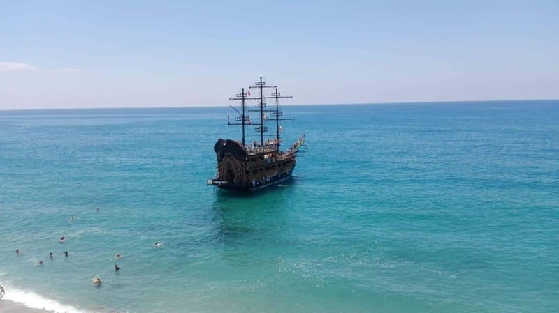 Antalya Pirate Boat: Düden Şelalesi, Swim & Foam Party - Lunch on Board: Fuel for Foam Party Energy