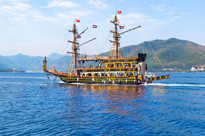 Antalya Pirate Boat Tour with Lunch and Roundtrip Transfer - Pirate Ship Fun With a Real Sightseeing Anchor
