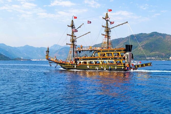 Antalya Pirate Boat Tour with Lunch and Roundtrip Transfer - The Boat Life Part: Swimming Breaks and Pirate Entertainment