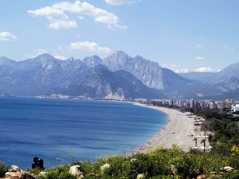 Antalya Private City Tour Waterfalls and Old Town Boat Tour - Upper Düden Falls: The Walk-Behind Moment