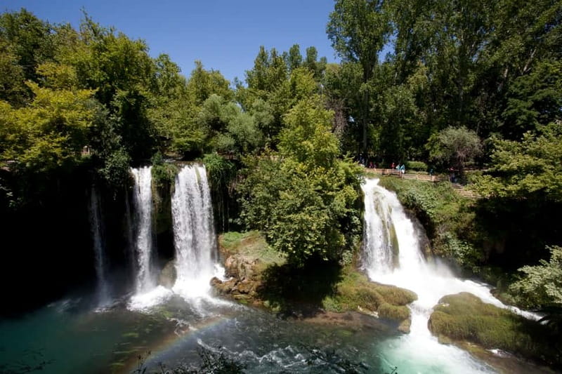 Antalya Private City Tour Waterfalls and Old Town Boat Tour - Lower Düden Falls: 40 Meters of Sea Mist