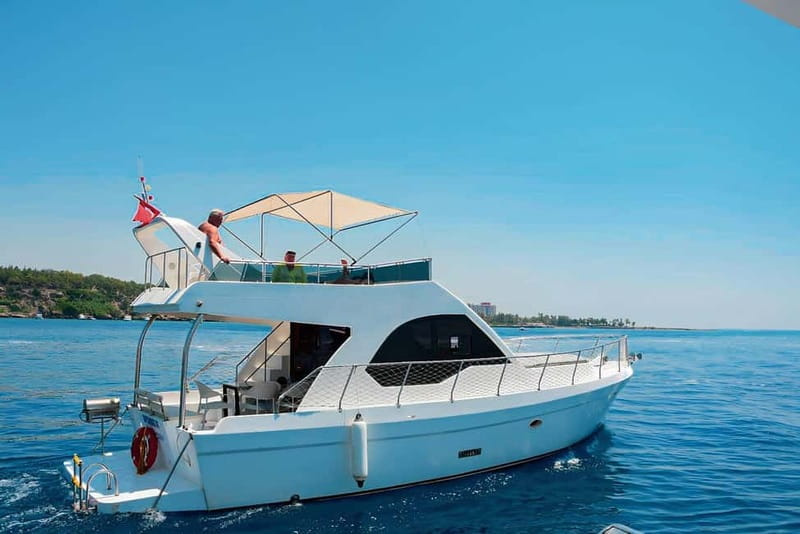 Antalya: Private Yacht Charter with Optional Gourmet Meal - The route: Düden Waterfall, Lara Bay Caves, and why they work