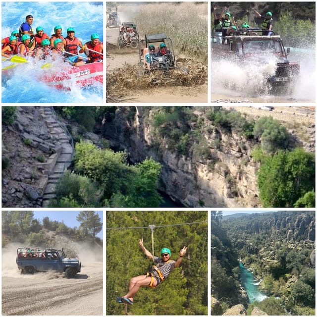 Antalya: Rafting Jeep Buggy&Quad Safari zipline canyon visit - Why this Antalya rafting, quad, jeep, and zipline combo actually makes sense