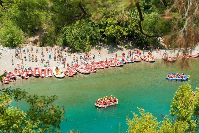 Antalya Rafting Tour - The Route Pace: From the Main Run to the 13 km End Point
