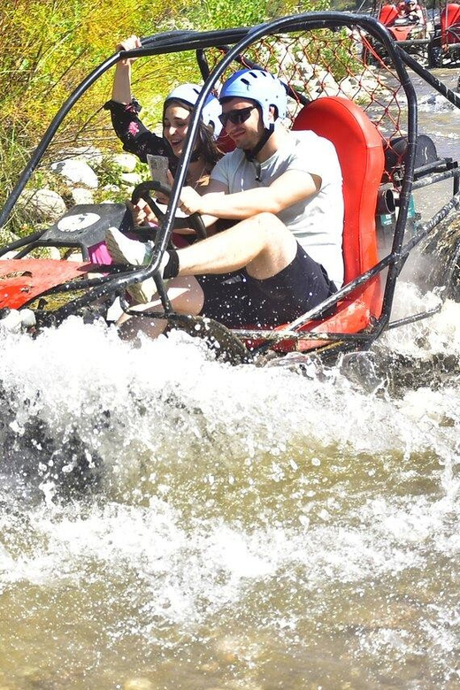Antalya: Rafting with Lunch and Zipline/ATV or Jeep Option - Lunch at the rafting base: included, filling, and vegetarian-friendly