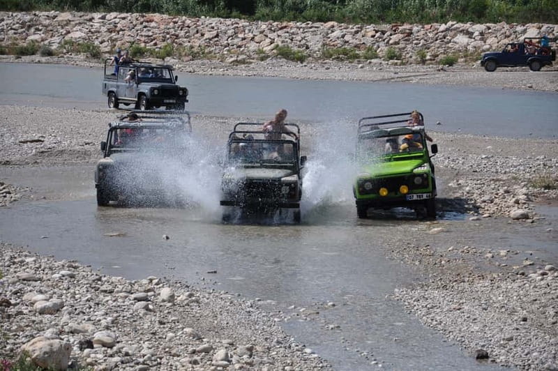 Antalya: Rafting, Zipline Buggy/Quad Jeep Combo Tour w/Lunch - Rafting on the Eurymedon River: what 5 hours really gives you
