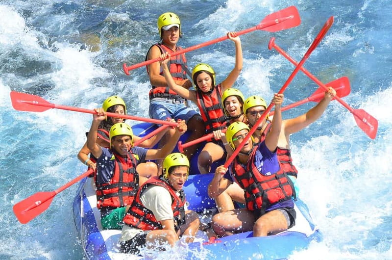 Antalya: Rafting, Zipline Buggy/Quad Jeep Combo Tour w/Lunch - Meeting a Roman bridge before the first splash
