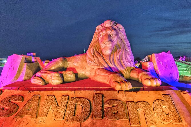 Antalya Sand Sculpture Museum Admission Ticket - Night Lighting Makes It Feel Like a Different Place