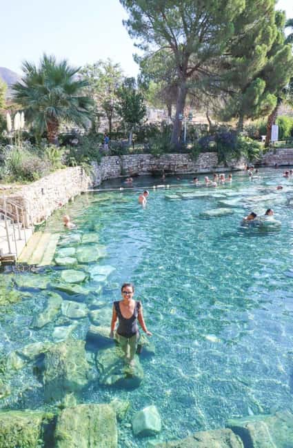 Antalya/Side/Alanya: Pamukkale Tour, Visit Travertine’s - The shopping stops: Onyx Stone Store and leather/textile sales pressure