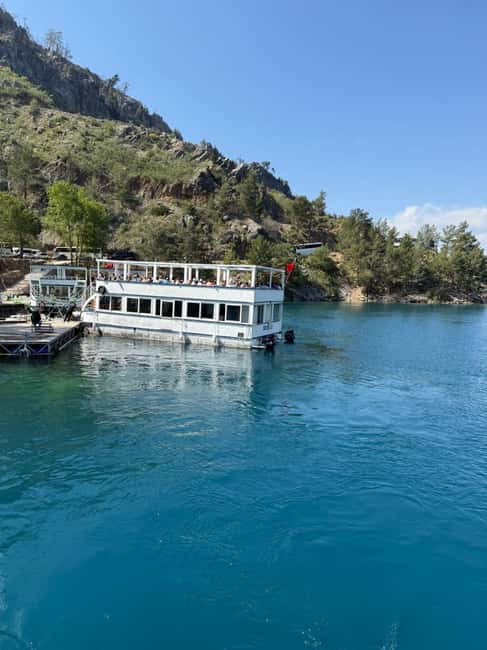 Antalya/Side: Green Canyon Full-Day Boat Tour Lunch &Drinks - Tour guidance and languages: what communication feels like