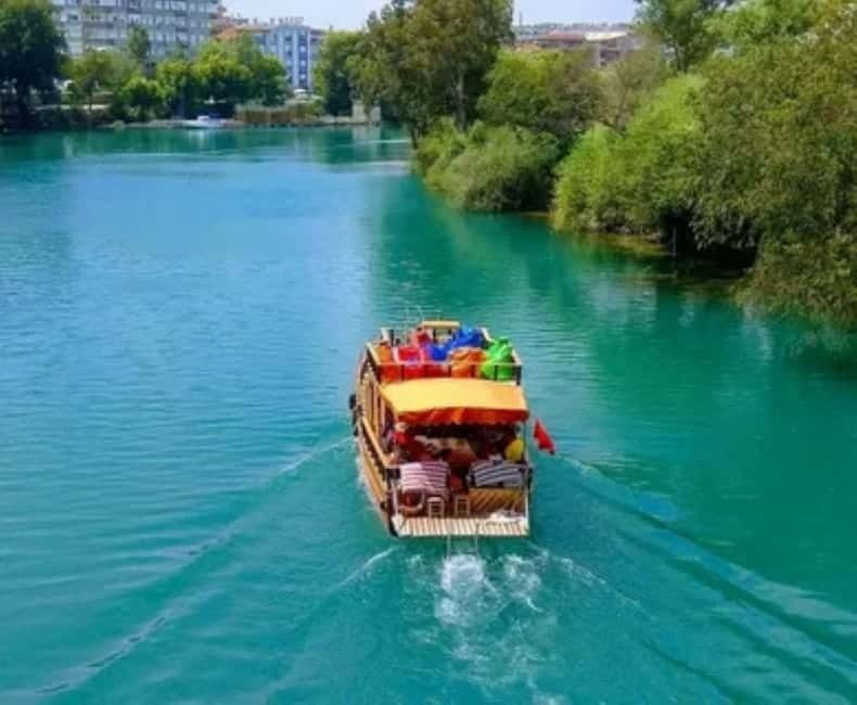 Antalya & Side: Manavgat River Cruise, Waterfall & Bazaar - Manavgat Waterfall: beautiful, but go in expecting a short look