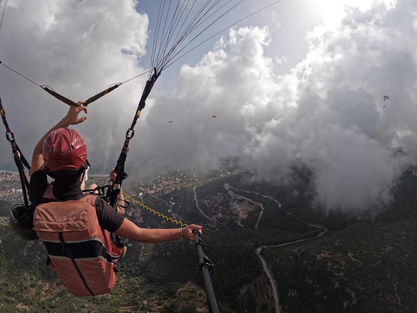 Antalya/Side : Paragliding in Alanya with Optional Transfer - At the beach stops: Cleopatra moments, not just waiting time