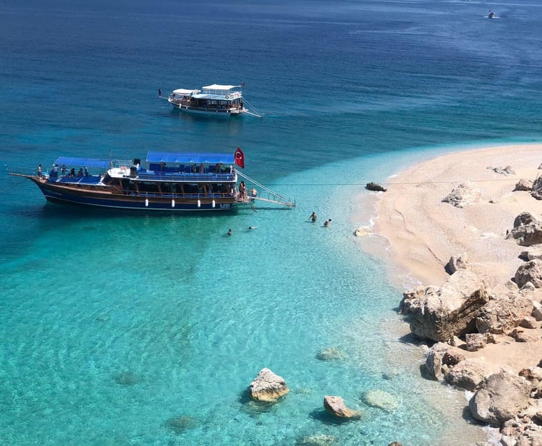 Antalya Suluada Boat Tour (Maldives of Turkey) With Lunch - Swim and sun time: clear water, simple beach fun