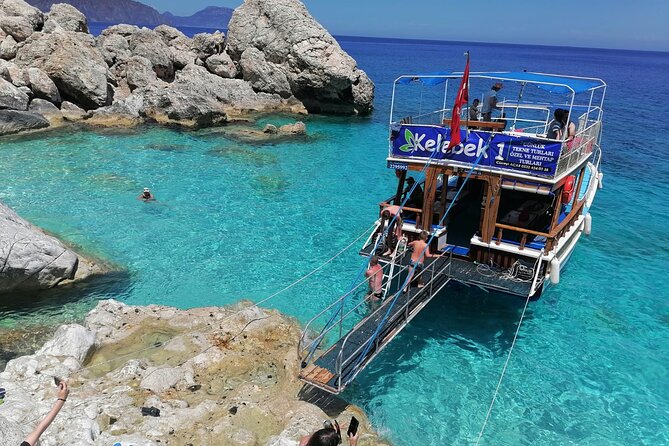 Antalya: Suluada Island Small Group Boat Trip with Lunch & Pickup - Paradise Bay: your first real swim stop