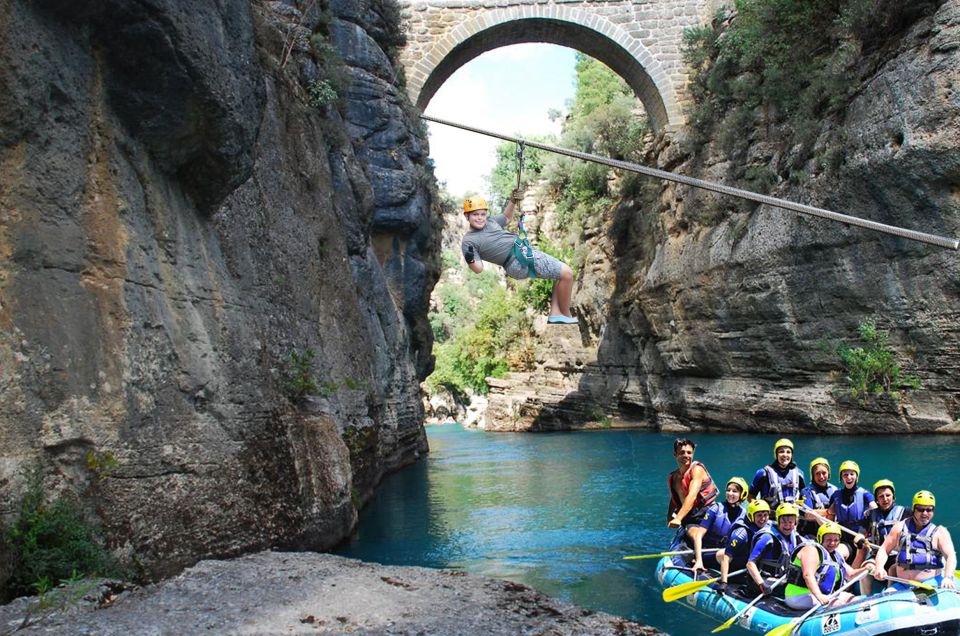 Antalya: Super Combo Quad, Buggy, Rafting & Zipline w/Lunch - A 10-Hour Combo Day in the Taurus Mountains