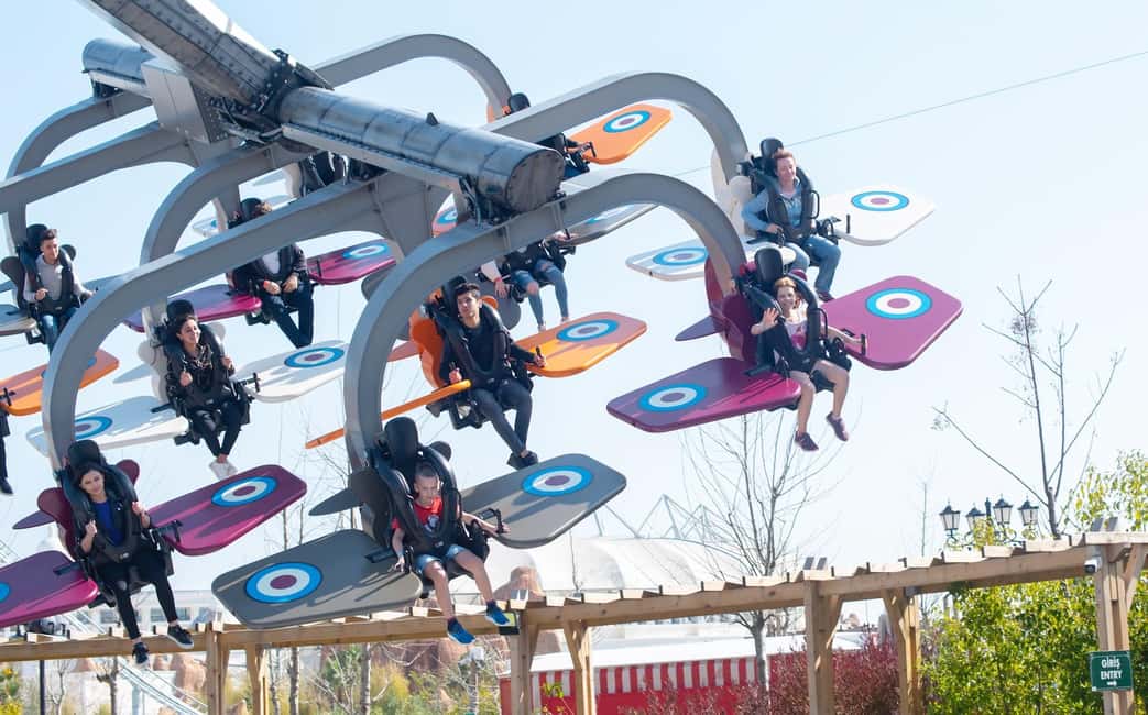 Antalya: The Land Of Legends Ticket Theme Park w/ Transfer - Land of Aqua: wave pools, lazy rivers, and the big adrenaline hits
