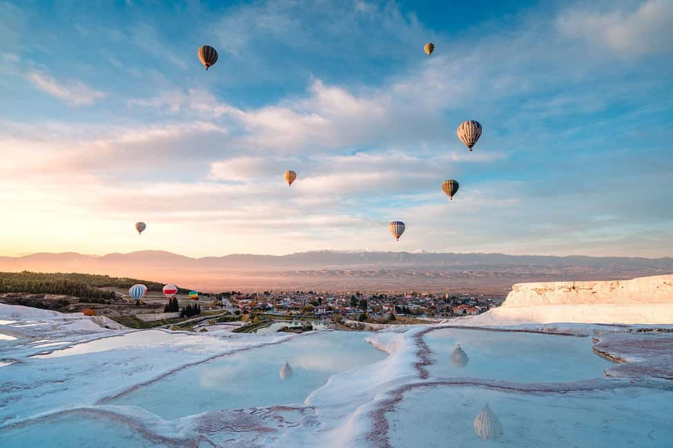 Antalya to Pamukkale: Day Tour W/Optional Hot Air Balloon - Hierapolis Ruins: Roman Theater, Necropolis, and Apollo Temple