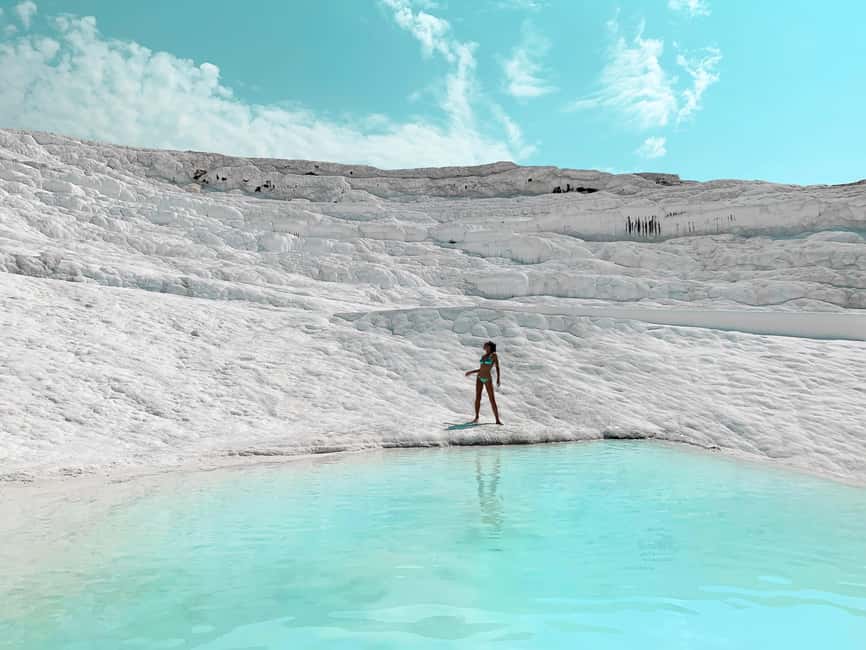 Antalya to Pamukkale: Day Tour W/Optional Hot Air Balloon - The Guided Hot Springs Stop: How to Use Your Time There
