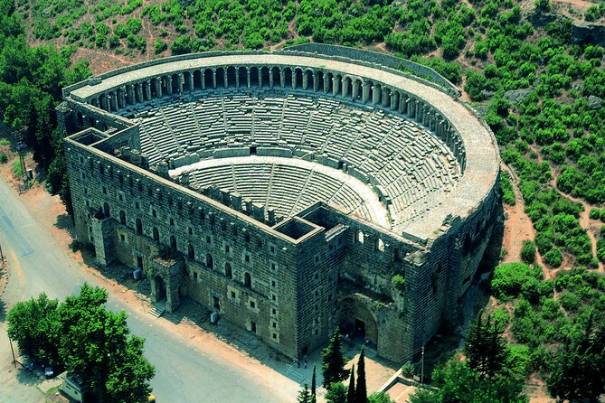 Antalya Tour To Perge Aspendos And Side With Manavgat Waterfall - Perge Ancient City: Roman-Style Architecture With Layers