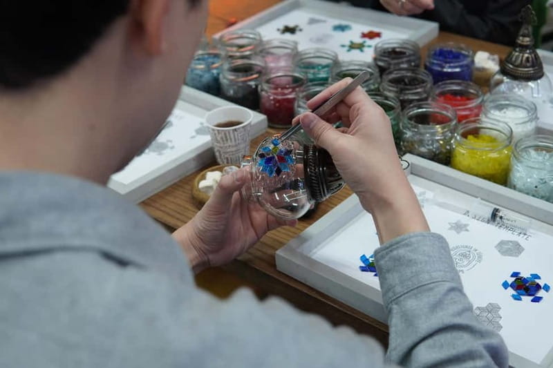 Antalya: Traditional Mosaic Lamp Workshop - A Glowing Break - Choosing Colors: 55+ Glass Options for a Mediterranean-Inspired Lamp