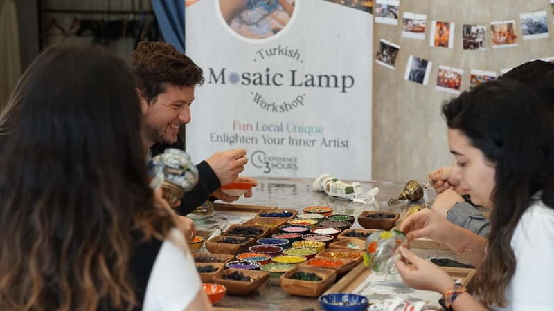 Antalya: Traditional Mosaic Lamp Workshop - A Glowing Break - What You’ll Make: A Finished Mosaic Lamp You Can Use at Home