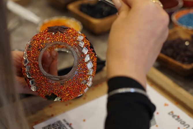 Antalya: Turkish Mosaic Lamp Workshop in Old Town – All Included - Tea, Turkish Coffee, and Snacks: The Cultural Break You Actually Need