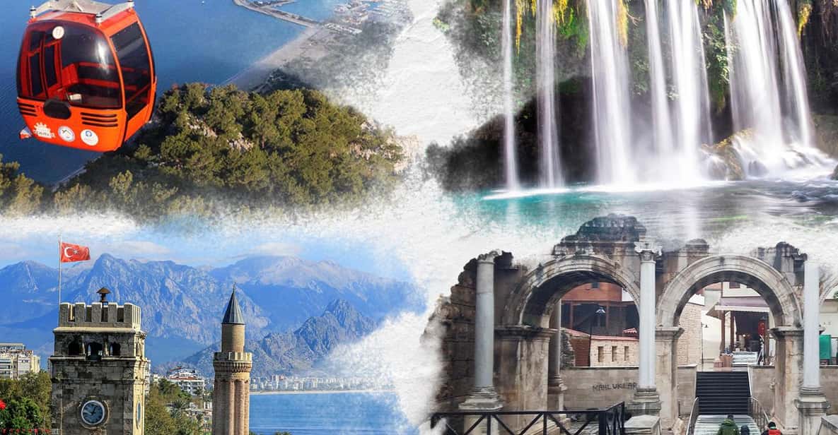 Antalya Waterfalls and Old City Tour - Kaleici Marina and Old Antalya From the Sea