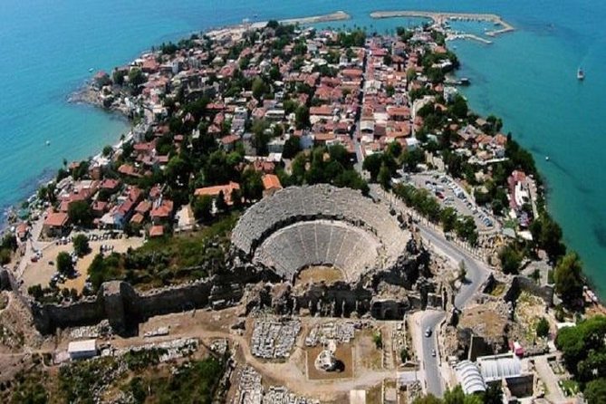 Aspendos Theatre, Perge & Side Antique City - Side Antik Kenti: the big views come with a ticket check