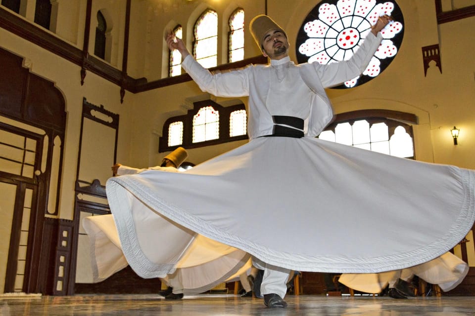 Authentic Whirling Dervish Ceremony, A Mystical Experience - Getting it right in English: why the booklet and guide matter