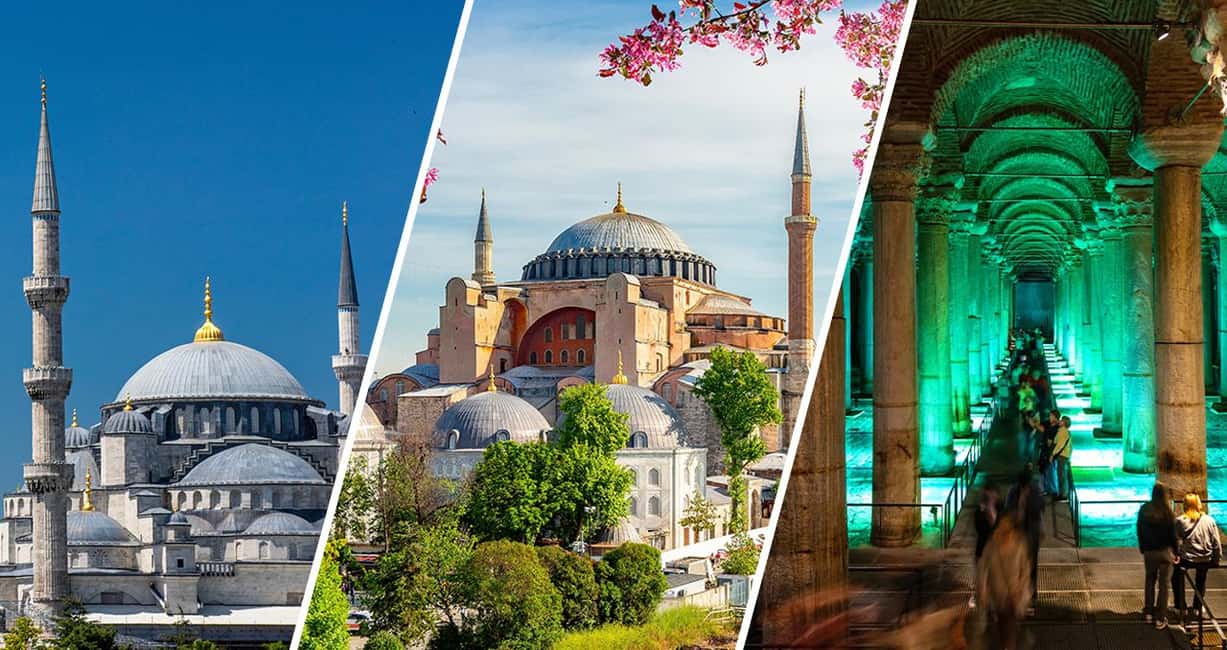 Basilica Cistern, Hagia Sophia, Blue Mosque Tickets & Audios - Flexible tickets across three monuments: how the timing really works