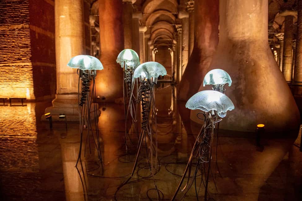 Basilica Cistern, Hagia Sophia & Bosphorus Cruise Tickets - Basilica Cistern: Medusa Heads and a Cooler Kind of Istanbul