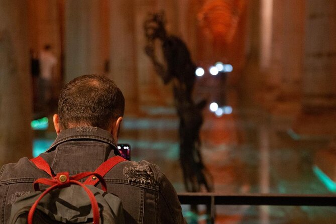 Basilica Cistern Skip-the-Ticket-Line Entry with Audio Guide - Down the 52 stone steps: the tour starts before the main room