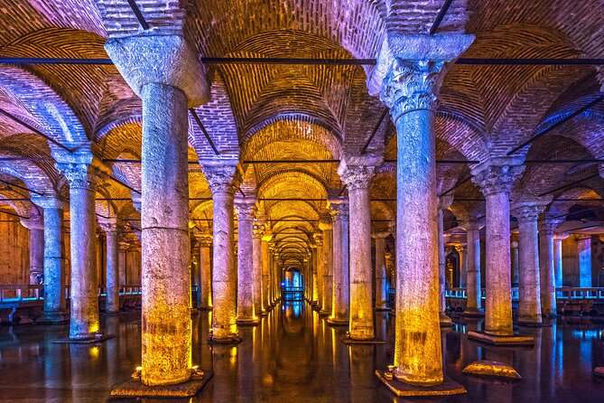 Basilica Cistern Skip-the-Ticket-Line Entry with Audio Guide - The Medusa heads: the most talked-about detail for a reason