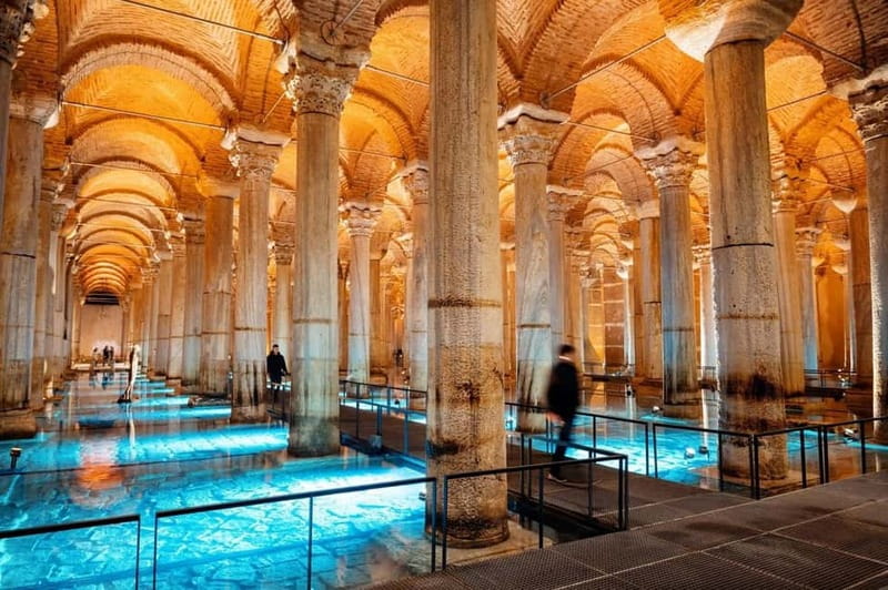 Basilica Cistern Tickets Skip the-line Entry - The Medusa head bases: mystery, symbolism, and smart photo spots