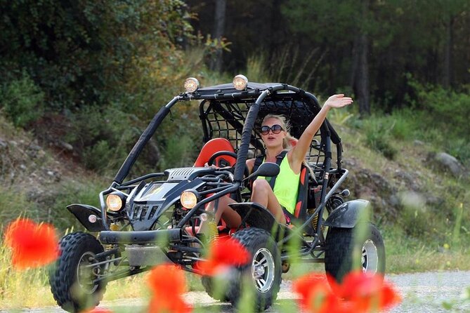 Belek Buggy Car Safari (Adventure Tour) w/ Free Hotel Transfer - Helmet, instructions, and what “no license needed” really means