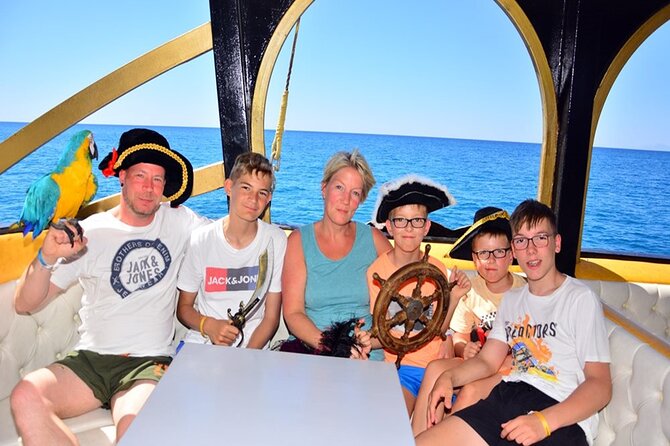 Belek Pirate Boat Trip With Animations and Lunch - Lunch on board: included value and what to expect for food