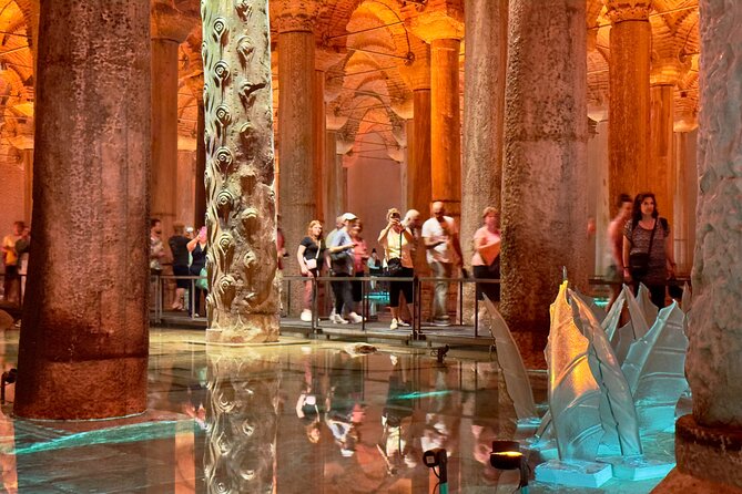 Best of Istanbul: Basilica Cistern - Blue Mosque - Grand Bazaar - Blue Mosque: The Bluish Interior and Dress Rules That Matter