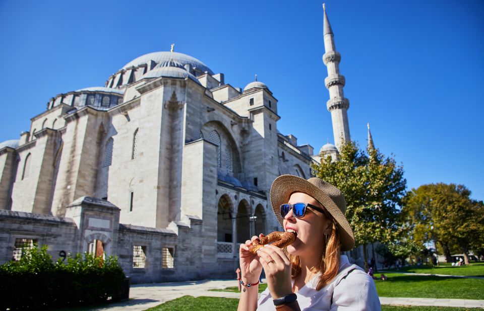 Blue Mosque: Art and Symbolism Guided Group Walking Tour - Gold minarets: where to look when you want that classic look