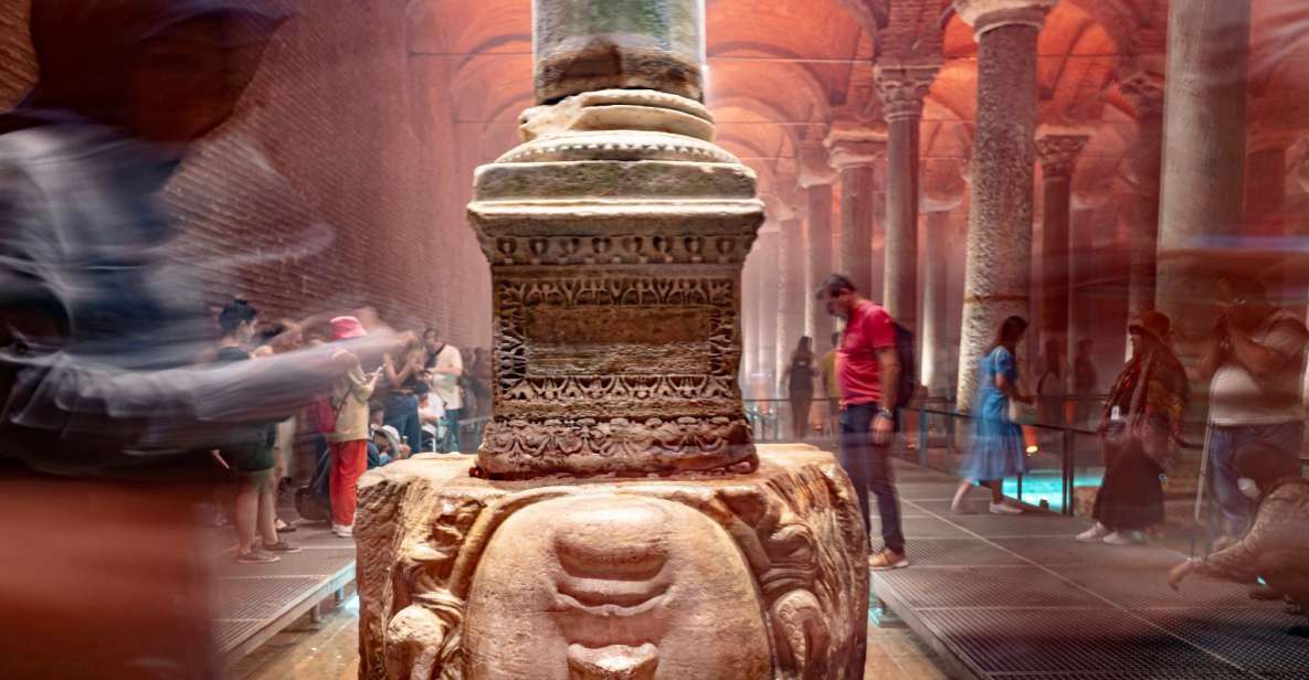Blue Mosque, Basilica Cistern, Grand Bazaar Guided Tour - Meet-Up in Sultanahmet: The 2-Minute Tram Anchor