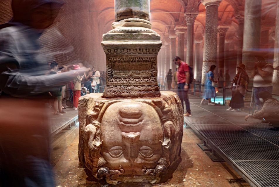 Blue Mosque, Basilica Cistern, Grand Bazaar Guided Tour - Basilica Cistern: One Hour Underground, Built for Looking Closely