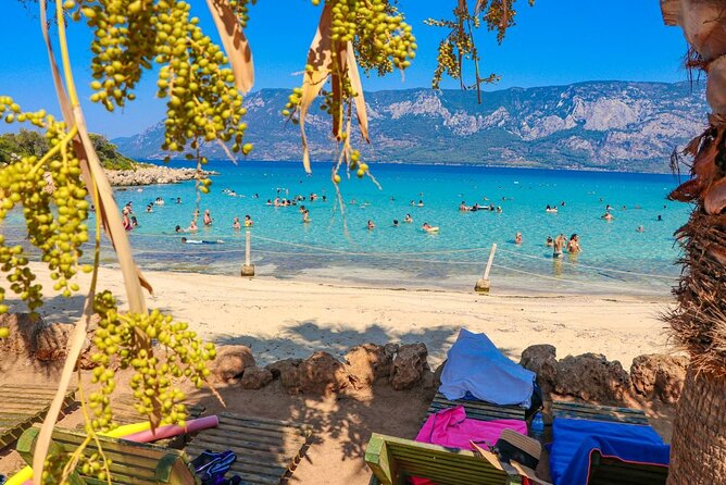 Boat Trip, Cleopatra Island from Marmaris w/Lunch and Soft Drinks - Cleopatra Island from Marmaris: what you’re really buying