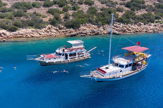 Boat Trip to the Turkish Maldives- Orak Island - Stop 4: Rabbit Bay with tea time and that last swim glow